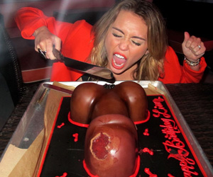 miley cyrus birthday cake